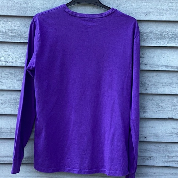 Polo by Ralph Lauren Purple Long Sleeve Tee Medium - Picture 4 of 5